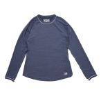 ニューバランス Q SPEED シーズンレスロングスリーブ Tシャツ ストーンブルーヘザー nbj-wt01252-snh