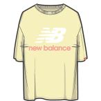 ニューバランス Essentials スタックドロゴ Tシャツ レモンヘイズ nbj-wt03519-lhz
