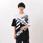 ニューバランス NB Athletics スプライス チュニック Tシャツ ブラック nbj-wt11533-bkm