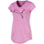 PUMA(プーマ) FAVORITE ヘザーキャット SS Tシャツ 05ORCHID HEA