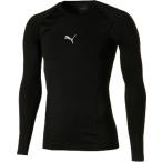 PUMA(プーマ) テックライト LS Tシャツ メンズ インナーウェア PUMA BLACK