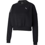 PUMA(プーマ) トレーニング ブレイブ ジップ クルー スウェットシャツ PUMA BLACK