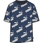 PUMA(プーマ) AMPLIFIED AOP Tシャツ メンズ DARK DENIM-A