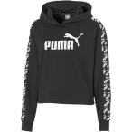 PUMA(プーマ) AMPLIFIED クロップド フーディスウェット レディース PUMA BLACK