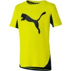 PUMA(プーマ) ACTIVE SPORTS キャット グラフィック Tシャツ メンズ YELLOW ALERT