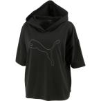 PUMA（プーマ） HER SS フーディーTシャツ PUMA BLACK