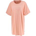 PUMA（プーマ） REBEL Tシャツ ドレス APRICOT BLUS