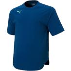 PUMA(プーマ) FTBLNXT HYBRID SS ロゴ Tシャツ DARK DENIM