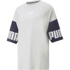 PUMA（プーマ） PUMA POWER カラーブロック Tシャツ NIMBUS CLOUD