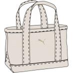 PUMA（プーマ） プーマ キャンバス トートバッグ M BIRCH