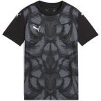  Puma TEAMULTIMATE графика SS рубашка JR PUMABLACK-PUMAWHITE