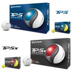 TaylorMade TaylorMade Япония стандартный товар TP5 серии 2024 модель мяч для гольфа 1 дюжина (12 штук )