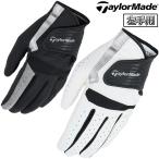 ショッピングゴルフグローブ TaylorMade テーラーメイド 正規品 POWER BITE パワーバイト 2.0 合成皮革 メンズ ゴルフグローブ ( 左手用 ) 2025モデル 「 UN802 」