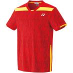 Yonex(ヨネックス) ゲームシャツ(フィットスタイル)メンズ サンセットレッド