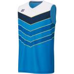 Yonex(ヨネックス) メンズ ゲームシャツ(ノースリーブ) テニス・バドミントンウェア シーブルー