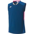 Yonex(ヨネックス) メンズ ゲームシャツ(ノースリーブ) ミッドナイト
