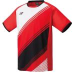 Yonex(ヨネックス) メンズゲームシャツ(フィットスタイル) ルビーレッド