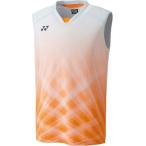 Yonex(ヨネックス) メンズゲームシャツ(ノースリーブ) サンシャインオレンジ