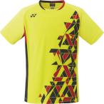 Yonex(ヨネックス) メンズゲームシャツ(フィットスタイル) ライムイエロー