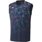 Yonex(ヨネックス) メンズゲームシャツ(ノースリーブ) ネイビーブルー