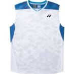 Yonex мужской игра рубашка ( безрукавка ) белый 