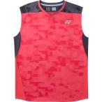  Yonex мужской игра рубашка ( безрукавка ) коралл красный 