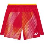  Yonex wi мужской вязаный шорты яркий красный 