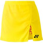 Yonex(ヨネックス) スカート(インナースパッツ付) レディース ライトイエロー