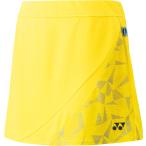 Yonex(ヨネックス) スカート インナースパッツ付ウィメンズ レディース ライトイエロー