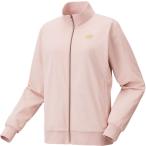 Yonex(ヨネックス) ウィメンズ 裏地付ウィンドウォーマーシャツ(フィットスタイル) スモークピンク