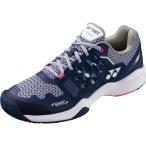 Yonex(ヨネックス) (レディース テニスシューズ(クレー/砂入り人工芝コート用)) パワークッションソニケージ L GC ホワイト ネイビー/ピンク