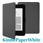 kindle paperwhite ケース 11世代 10世代 7世代 6世代 5世代 キャンバス 軽い グレー キンドル ペーパーホワイト カバー 送料無料