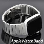 アップルウォッチ バンド ステンレス シルバー 38mm 40mm 41mm 42mm 44mm 45mm ビジネス apple watch SE 10 9 8 7 6 5 4 3 2