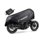 мотоциклетный чехол мотоцикл кузов покрытие чехлы на спинки кресел место хранения сумка имеется черный водонепроницаемый пыленепроницаемый UV cut крепкий легкий touring универсальный 