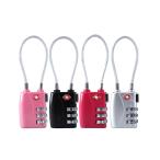 TSA блокировка dial тип Mini wire lock 3 колонка юг столица таблеток ключ ключ пароль путешествие дорожная сумка чемодан за границей противоугонное предотвращение преступления 