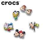 メール便送料無料 クロックス crocs ジビッツ Mickey and Friends 5Pck ミッキー アンド ミニーマウス フレンズ 5 パック 10015117