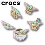 クロックス crocs ジビッツ Star Wars Grogu 5Pck 10018311 アクセサリー メール便送料無料