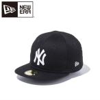 ニューエラ My 1st 59FIFTY ニューヨーク・ヤンキース ブラック × ホワイト 11322122