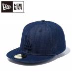 ニューエラ 59FIFTY ロサンゼルス・ドジャース インディゴデニム × ネイビー 11596354
