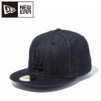 ニューエラ 59FIFTY ロサンゼルス・ドジャース ブラックデニム × ブラック 11596355