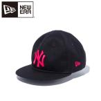 ニューエラ My 1st 9FIFTY ニューヨーク・ヤンキース ブラック × ストロベリー 12018910