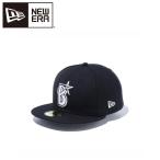 ニューエラ 59FIFTY 横浜DeNAベイスターズ ブラック × ホワイト 12490413
