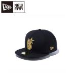 ニューエラ 59FIFTY 横浜DeNAベイスターズ ブラック × ゴールド 12490414