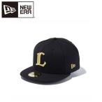 ニューエラ 59FIFTY 埼玉西武ライオンズ ブラック × ゴールド 12490418