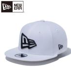 ニューエラ Child 9FIFTY フラッグロゴ ホワイト × ブラック 12491917