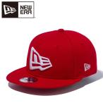 ニューエラ Child 9FIFTY フラッグロゴ スカーレット × ホワイト 12491918