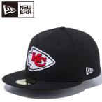 ニューエラ 59FIFTY カンザスシティ・チーフス ブラック × チームカラー 12492072