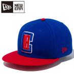 ニューエラ 9FIFTY ロサンゼルス・クリッパーズ ブルー × チームカラー レッドバイザー 12492820