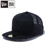 ニューエラ 59FIFTY トラッカー ロサンゼルス・ドジャース ブラック × ブラック 14525156