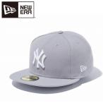 ニューエラ 59FIFTY ニューヨーク・ヤンキース グレー